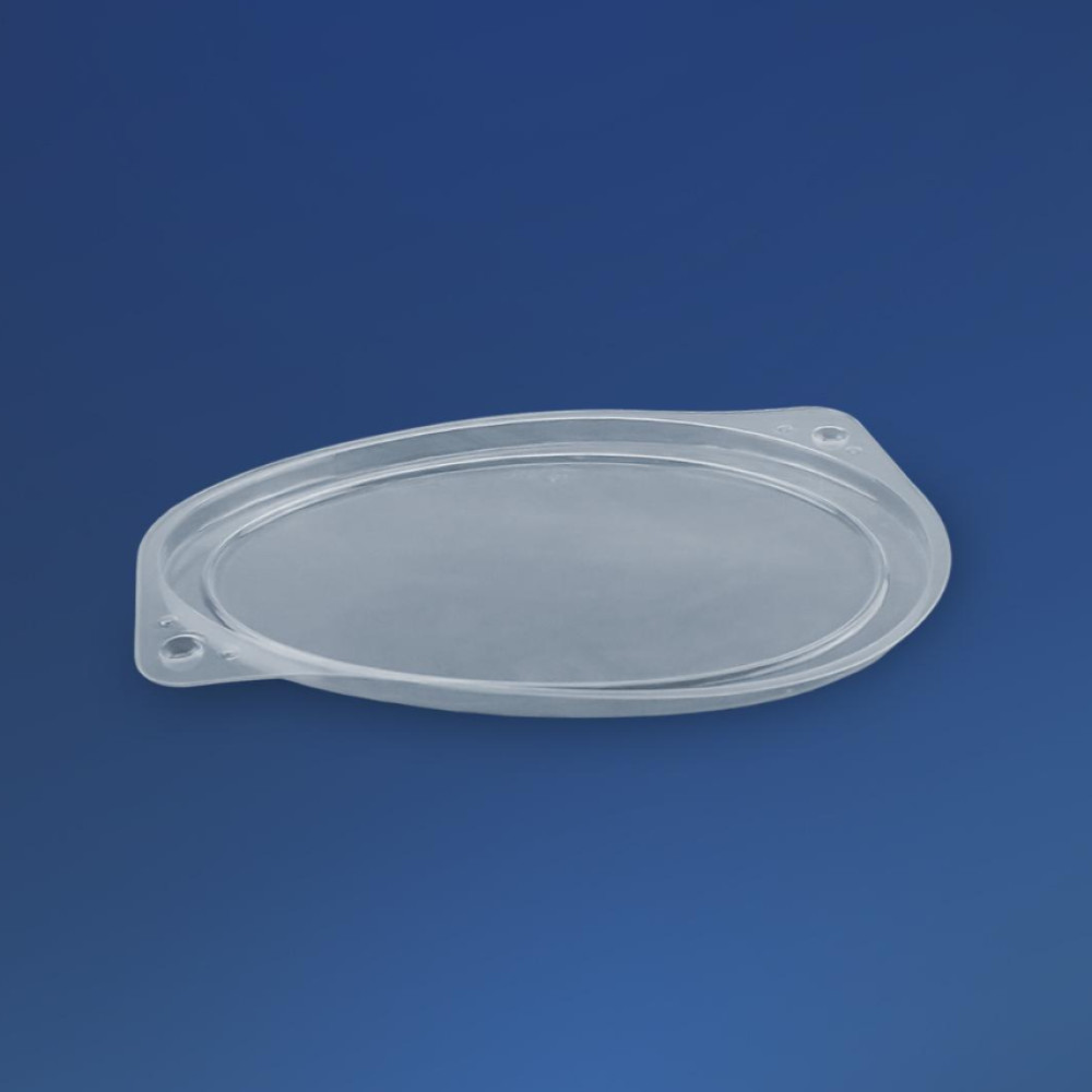 Крышка пластиковая для ПС-480, ПС-481 прозрачная 198х167х9 мм 450 шт/ящ