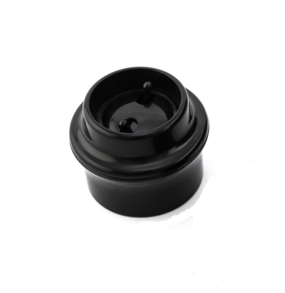 Пробка вакуумная черная 4х3,5 см