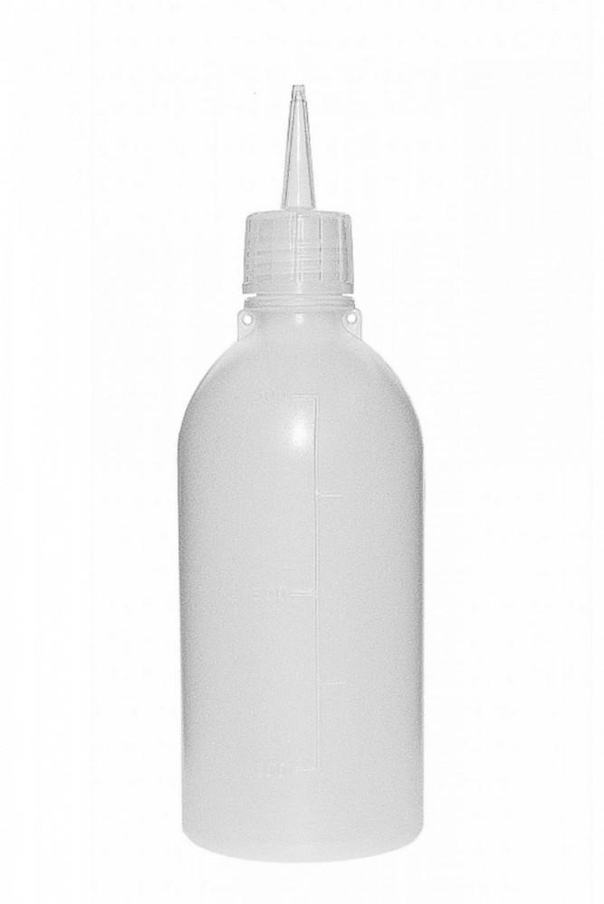 Бутылка для масла из полипропилена с мерной шкалой прозрачная 500 мл
