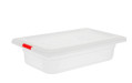 Контейнер пищевой из полипропилена с крышкой прозрачный 1/4 1,5 л 26,5х16,2х6,5 см