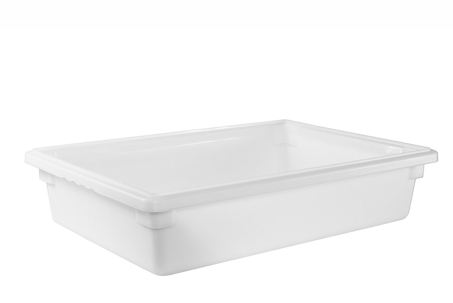 Контейнер пищевой из полипропилена белый 33 л 65х45х15 см