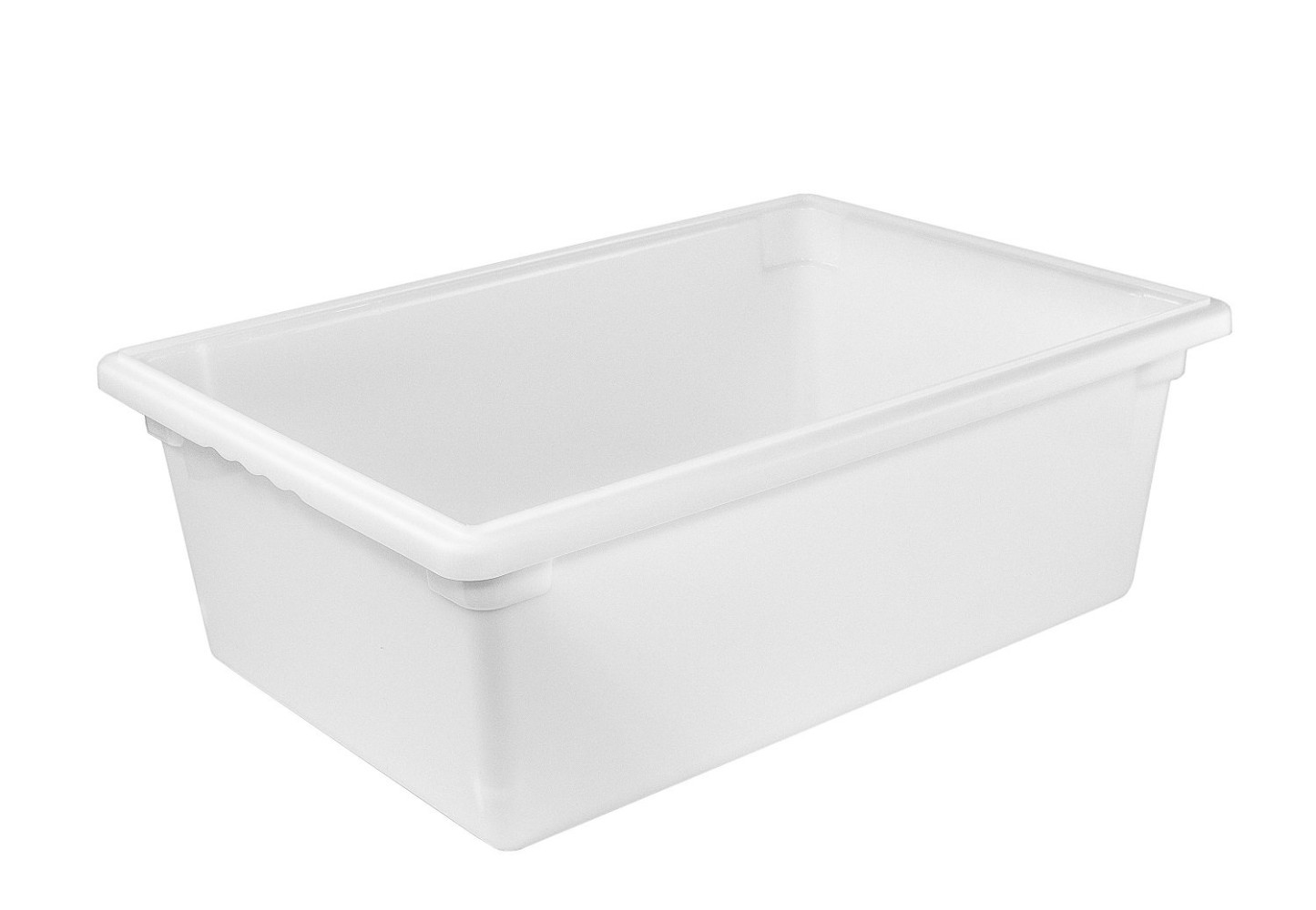 Контейнер пищевой из полипропилена белый 49,2 л 65х45х24 см