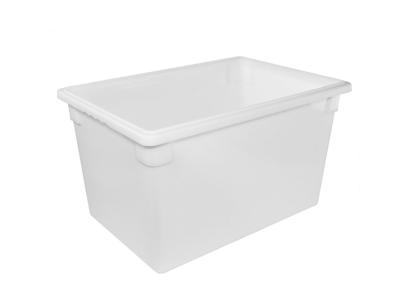 Контейнер пищевой из полипропилена белый 83,3 л 65х45х38,5 см