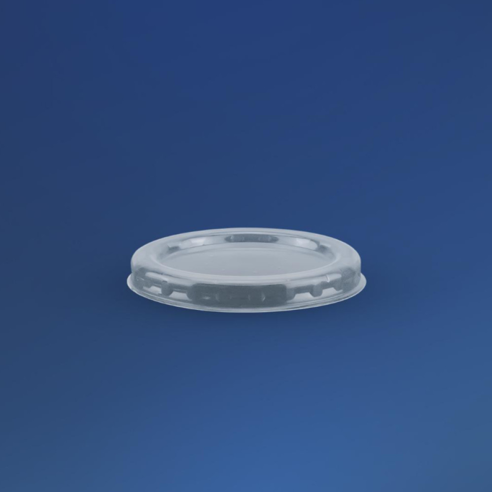 Крышка пластиковая для соусника ПС-390, ПС-391 прозрачная d=69 мм h=7 мм 1785 шт/ящ