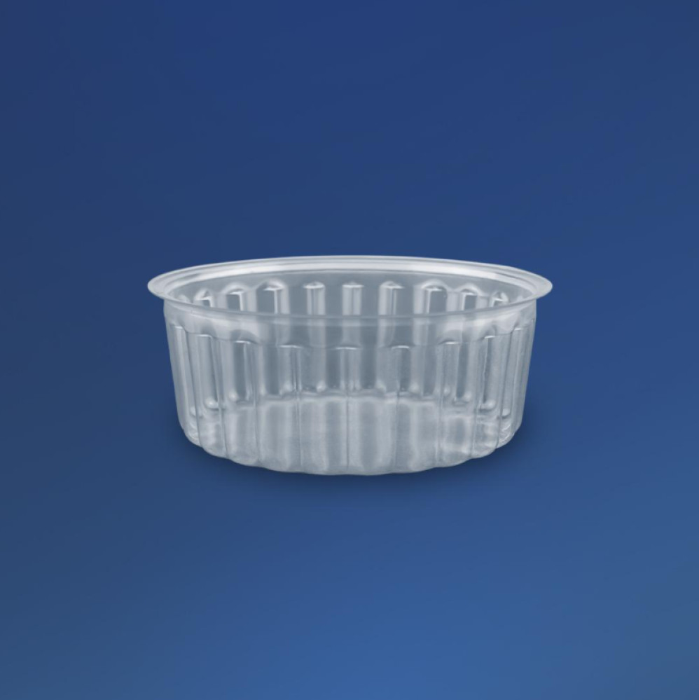 Соусник пластиковый ПС-40 прозрачный 110 мл d=86 мм h=33 мм 100 шт/уп (2000 шт/ящ)