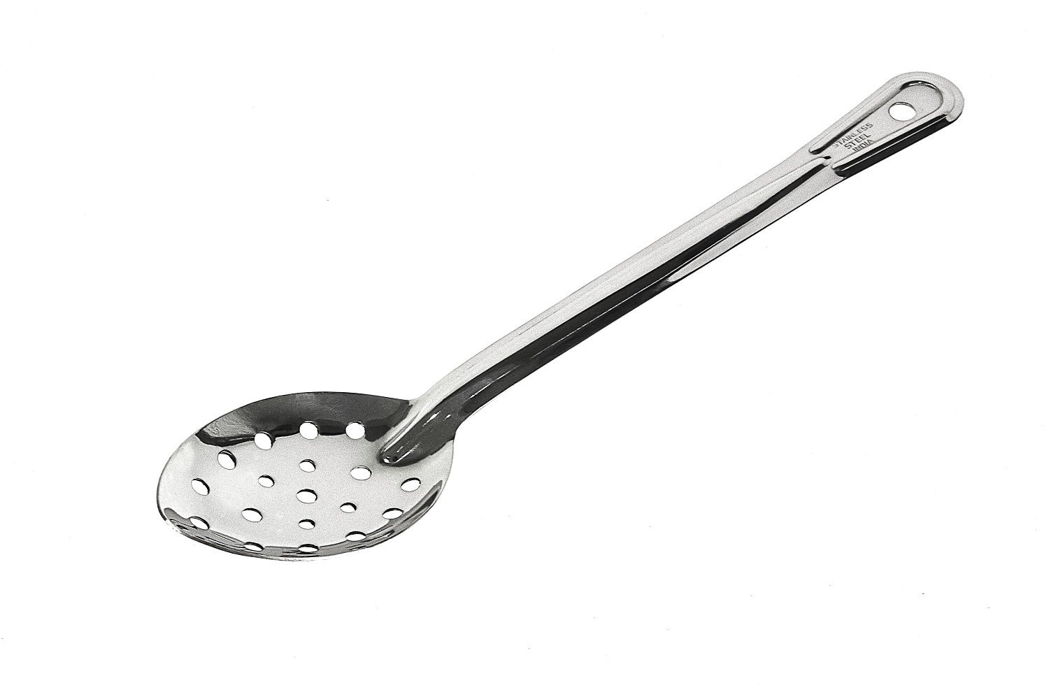 Ложка кухонная перфорированная из нержавеющей стали 28,5 см