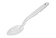 Ложка кухонная перфорированная из поликарбоната белая 40 мл 29,5 см