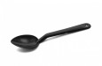 Ложка кухонная из поликарбоната черная 40 мл 28,3 см