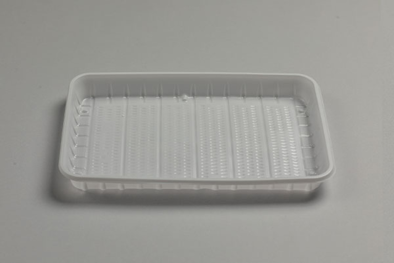 Тарелка пластиковая прямоугольная 210х130 мм 100 шт/уп