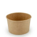 Супник бумажный крафт 470 мл d=110 мм h=68 мм 25 шт/уп