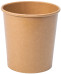 Супник бумажный крафт 750 мл d=115 мм h=115 мм 25 шт/уп