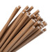 Трубочка бумажная прямая крафт 200 мм d=6 мм 50 шт/уп