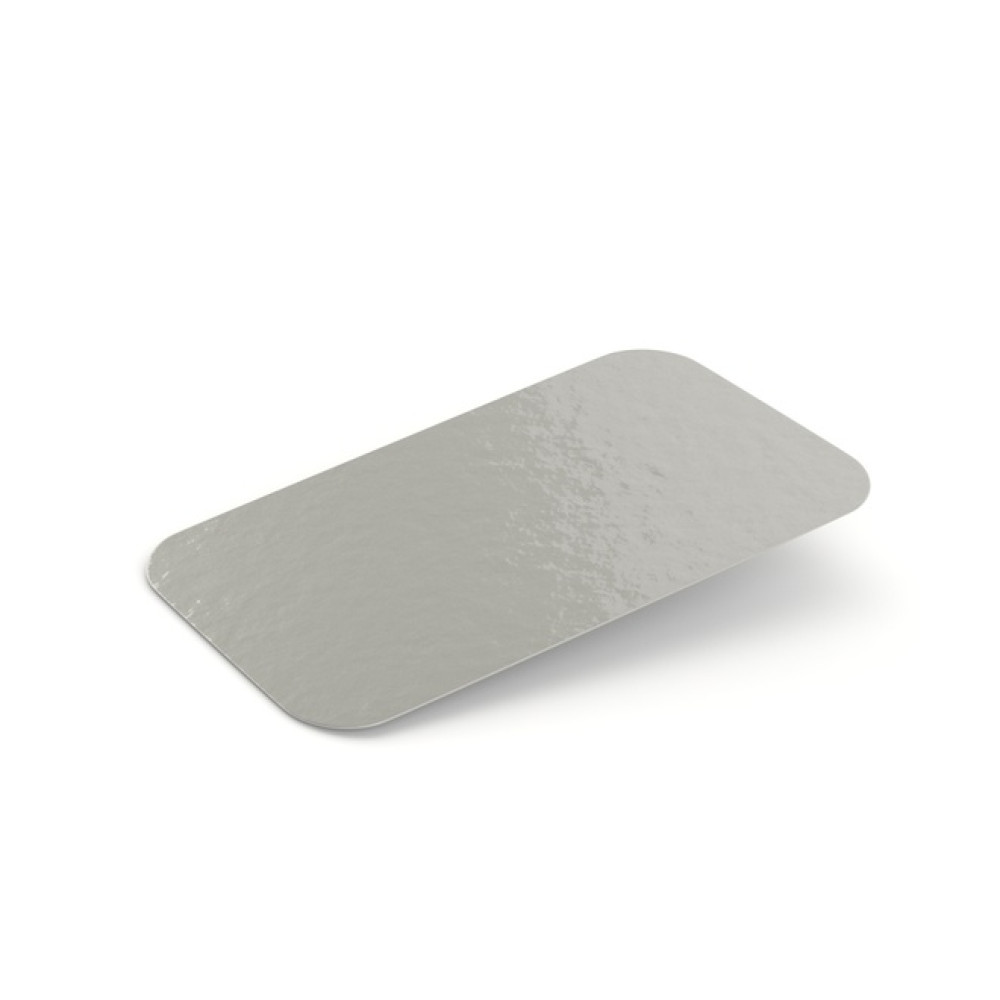 Крышка картонная фольгированная к упаковке SP98L, артикул 17016, 50 шт/уп